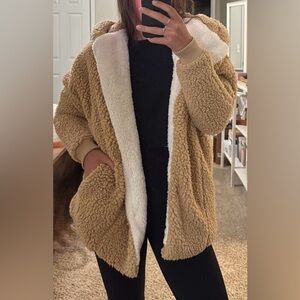 Urban Retro Faux Fur Jacket